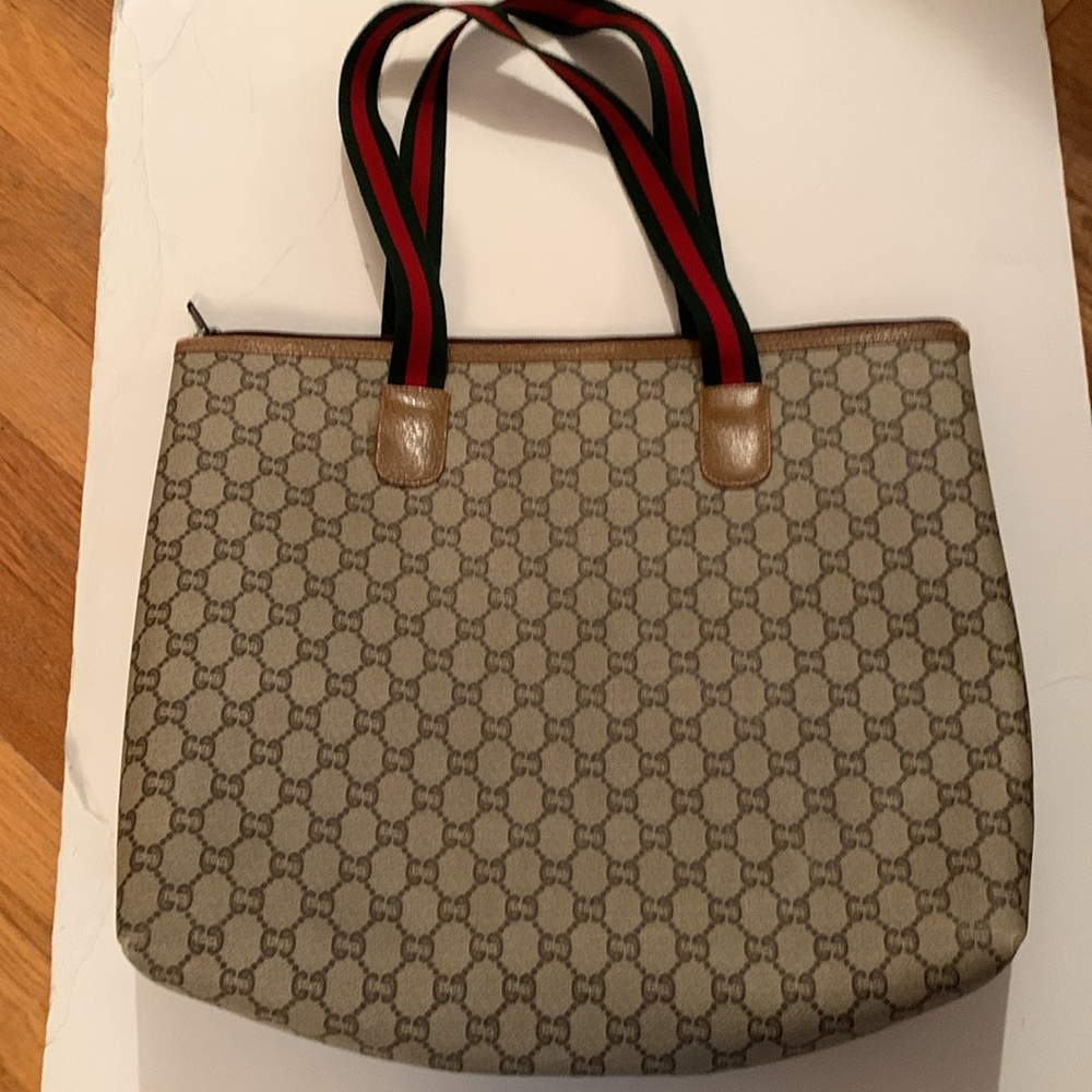 Gucci Sheri Plus  line GG Tote bag Excellent condition - Picture 4 of 11